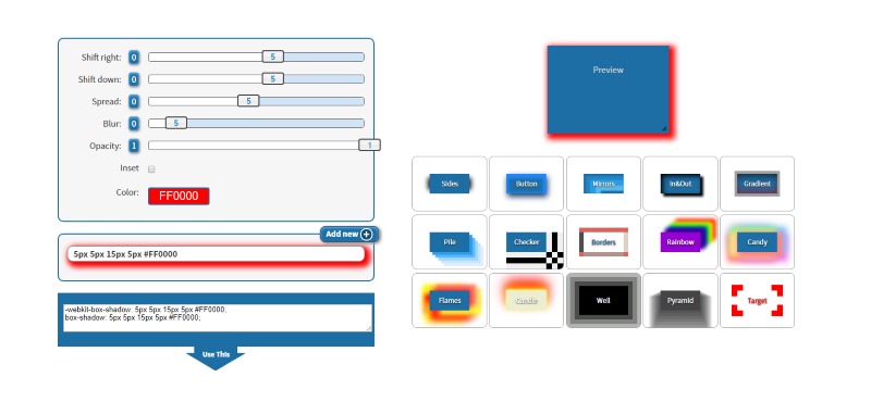 Box Shadow CSS Generator  𝗧𝗛𝗘 𝗕𝗘𝗦𝗧 𝗢𝗡𝗟𝗜𝗡𝗘 𝗖𝗦𝗦 